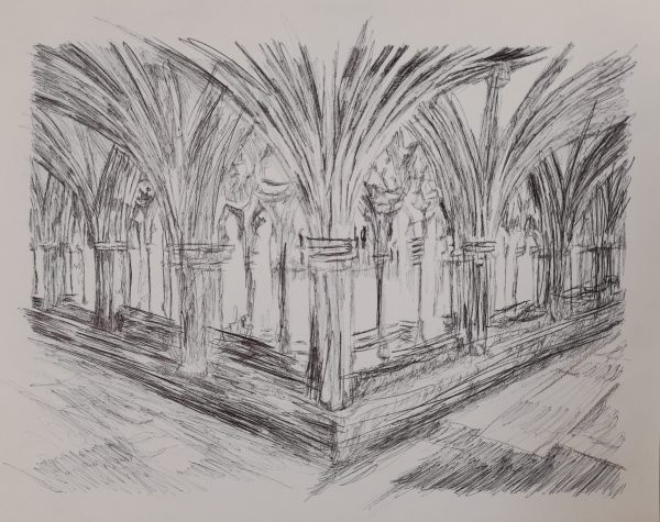 Lot 004 Norwich Cathedral Cloisters