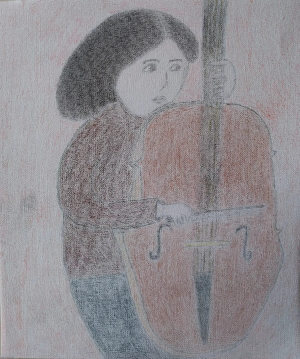 Lot 020 The Cellist