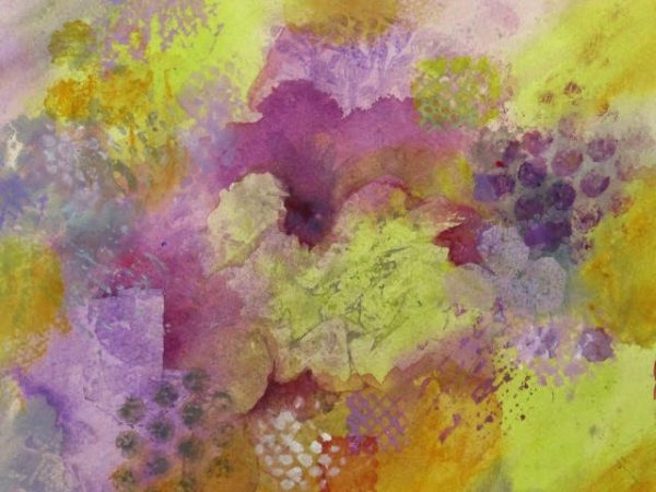 Lot 077 Garden Abstract Series (Pansy)