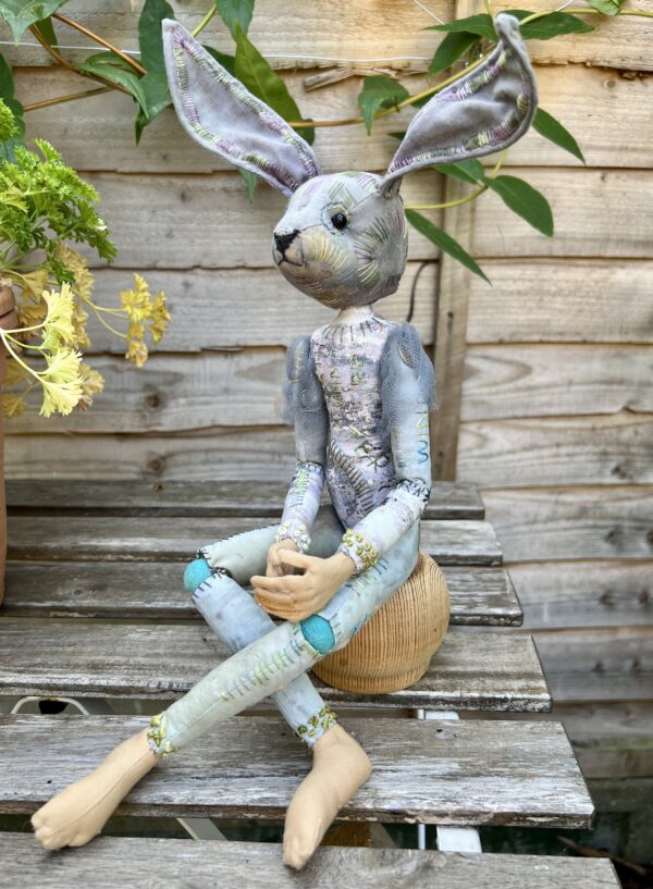 Dyed Cloth and Wire.