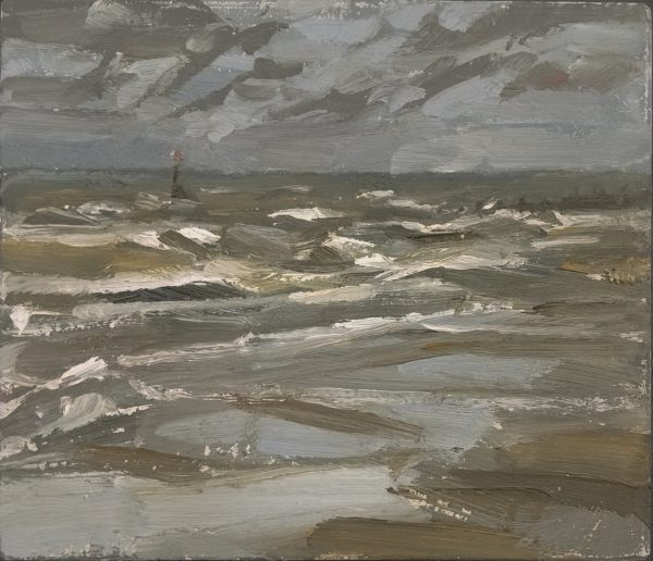 Oil on board - framed