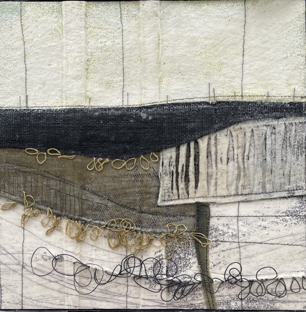 Linen & Wax on Board